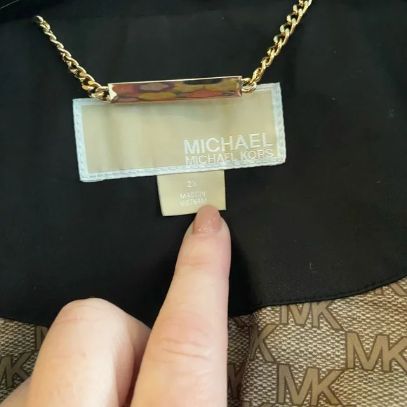 Michael Kors Black Jacket - Picture 7 of 7